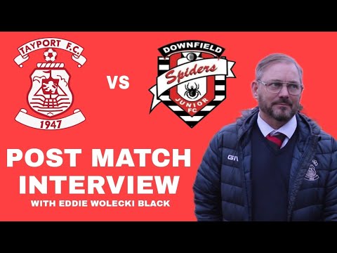 Post Match Interview with Manager Eddie Wolecki Black (Tayport FC vs Dundee Downfield - 22/01/22)