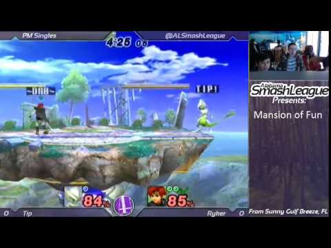 Smash(ed) at the McMansion 5 - Tip (Mewtwo) vs. Ryker (Roy) - Project M