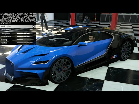 GTA 5 - Past DLC Vehicle Customization - Truffade Thrax (Bugatti Divo)