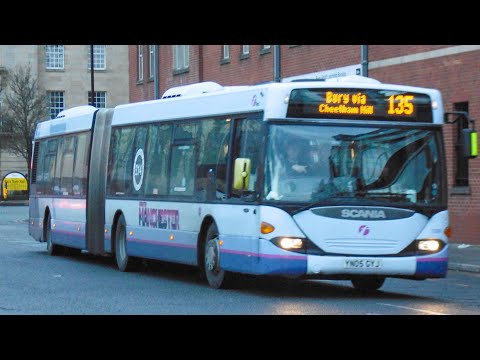 First Manchester Omnicity Arctic Scania CN94UA 12004 YN05 GYJ