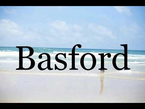 How To Pronounce Basford🌈🌈🌈🌈🌈🌈Pronunciation Of Basford