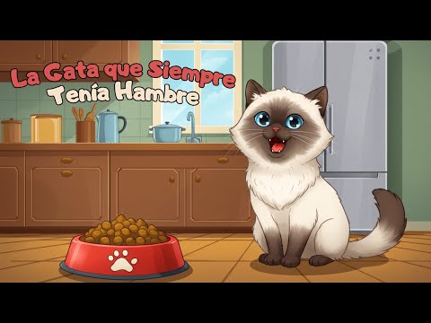 😹 The Cat Who Was Always Hungry 😋 | Children's Stories | Bedtime Stories