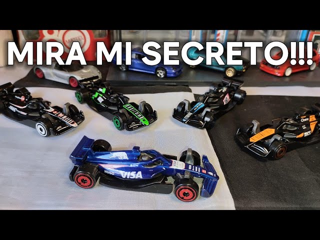 Vídeo relacionado con Hot Wheels Formula 1 Pack de 5 Coches de Juguete metálicos a Escala 1:64, Conjunto de 5 Coches coleccionables de F1 con Licencia Oficial para Jugar o exponer, JLN11