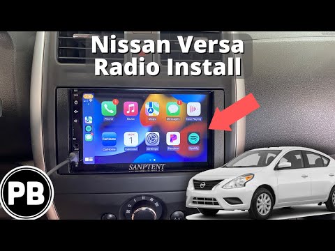 2012 - 2019 Nissan Versa Radio Install
