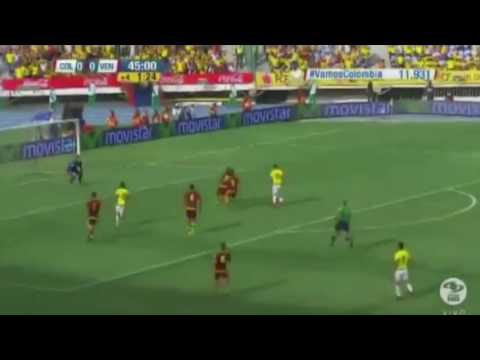 Resumen del partido Colombia vs Venezuela 2-0