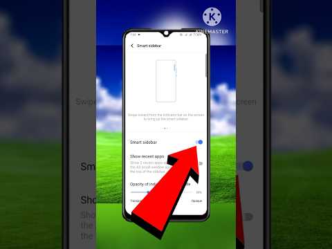 Vivo y22 me smart sidebar kaise on kare | How to add smart sidebar on vivo phones