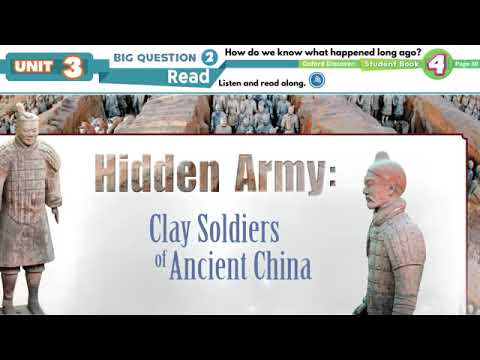 Oxford Discover 4   Unit 3   Read along   Hidden Army  Clay Soldiers of Ancient China