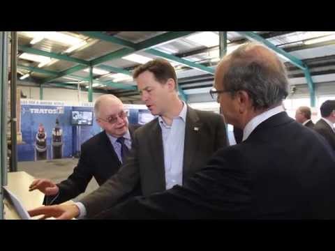 Deputy Prime Minister Nick Clegg visits Tratos Ltd plant in UK - 2014-04-10