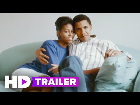 Trailer frame with audience at a Becoming tour stop