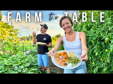 What Our Family of 6 Eats in a Day LIVING OFF THE LAND