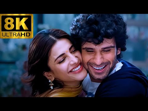 Jeene Laga Hoon 8K Full Video Song | Shruti Haasan, Girish Kumar | Ramaiya Vastavaiya