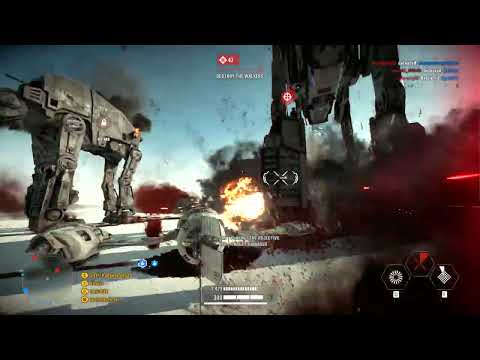 Ovissian Gunner defends Crait from the First Order Attack | Battlefront 2