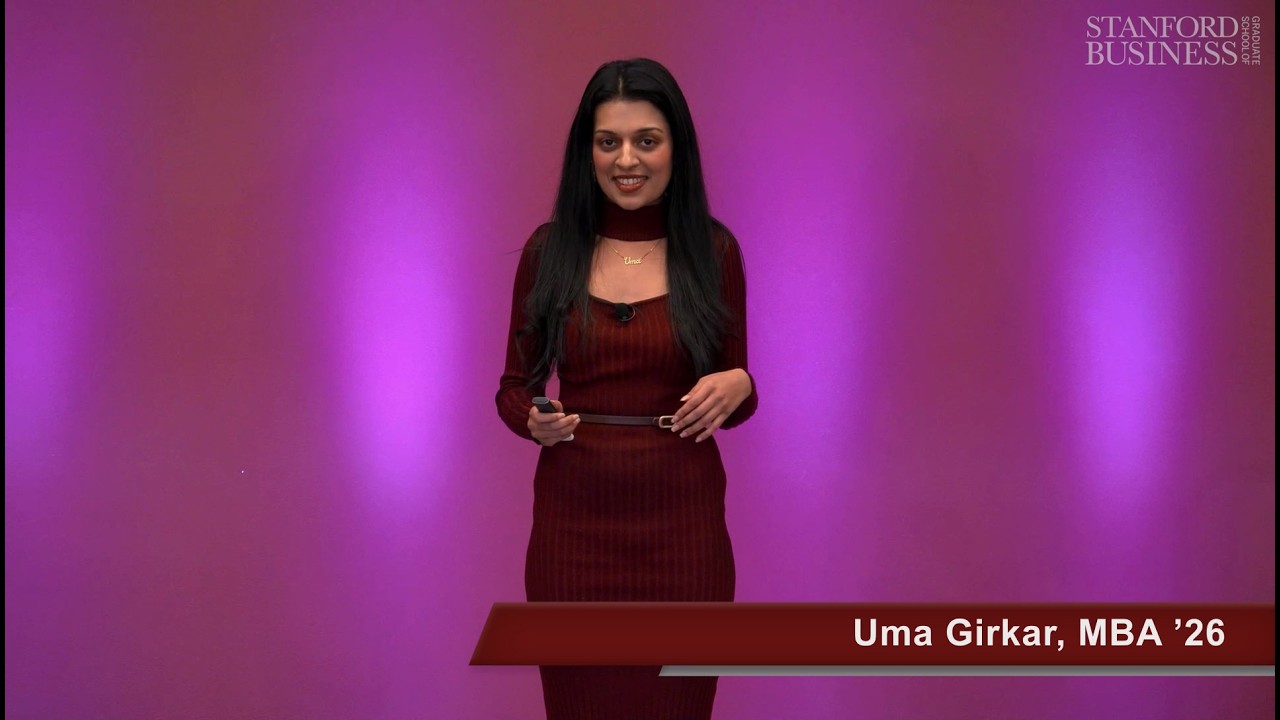 Making the World Easier to Open: Rethinking Physical Accessibility  |  Uma Girkar, MBA ’26