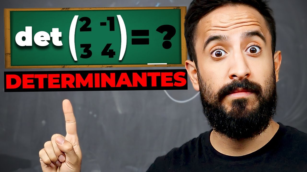 🔥 Lo que quizá NO SABIAS 🔥 | DETERMINANTE  de una MATRIZ