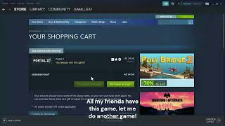 How to gift a game you already own on steam