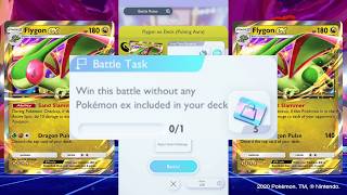 Flygon EX | No EX Challenge | Pokémon TCG Pocket