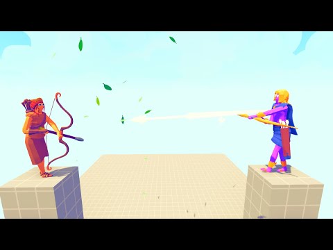 ALL RANGED UNIT 1vs1 TOURNAMENT - Totally Accurate Battle Simulator TABS