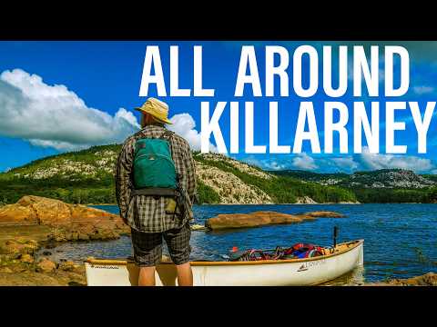 10 Day Backcountry Canoe Camping Loop in Killarney   George lake , O S A  , Baie Fine , Nellie Lake