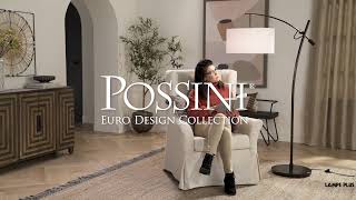 Watch A Video About the Possini Euro Bronze Finish Boom Arched Floor Lamp