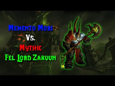 Mementõ Mori vs. Fel Lord Zakuun Mythic | Multi PoV