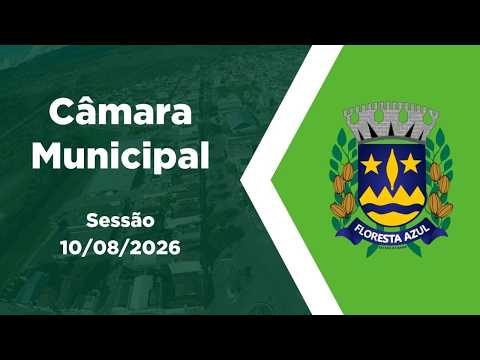 Transmissão ao vivo da Câmara Municipal de Floresta Azul-Ba - Sessão Solene.  10 de Agosto de 2026