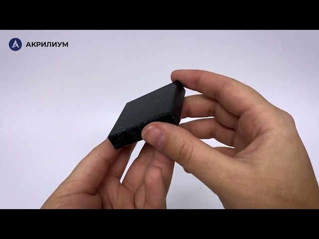 Искусственный камень Hi-Macs Black Bird G47