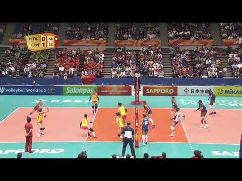 ITALY vs CHINA FIVB Women World Championship 2018