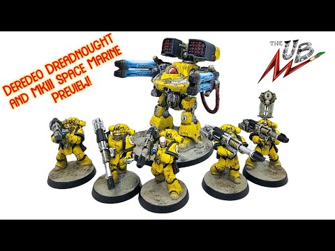 Legiones Astartes Battlegroup Box Set Preview (MKIII Space Marines and Deredeo Dreadnought)
