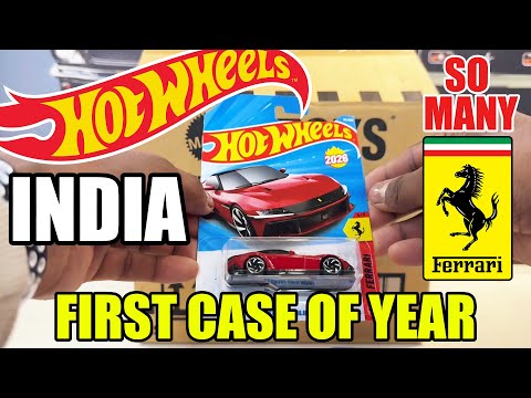 2026 HOTWHEELS MAINLINES BACK IN INDIA! D CASE UNBOXING WITH 3 FERRARI - F1 CAR AND MORE😍🔥🔥