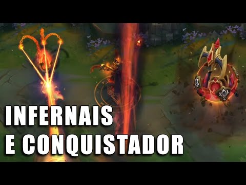 INFERNAL VELKOZ, KENNEN, KARTHUS E NAUTILUS CONQUISTADOR