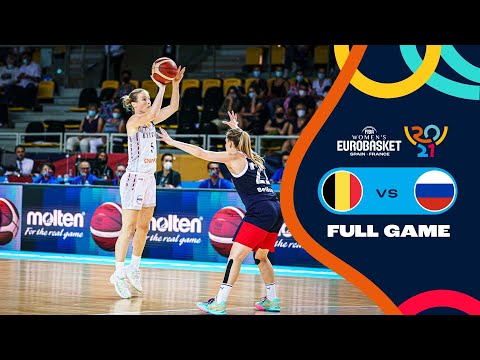 Belgium v Russia | Full Game - FIBA Women's EuroBasket 2021 Final Round
