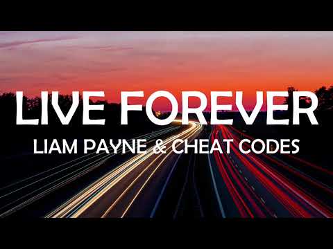 LIVE FOREVER - LIAM PAYNE AND CHEAT CODES LYRICS