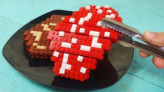 Lego Butter Steak | Lego In Real Life | Stop Motion Cooking & ASMR