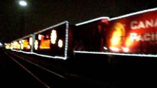 preview picture of video 'Canadian Pacific Holiday Train 2008 - TORONTO CANADA'