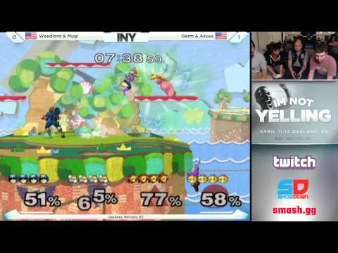 INY Day 1 - Doubles R2: Weedlord & Mugi vs Germ & Azusa