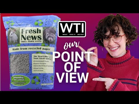 Fresh News Recycled Paper Littler - WTI product video review