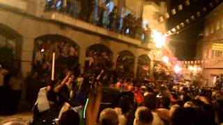 preview picture of video 'Castillo de Bayuela 2011 - Fiestas de la Virgen del Castillo - Desfile de Peñas'