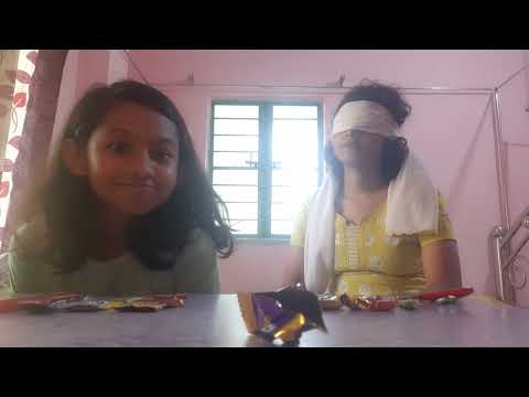 guess the chocolate challenge 😋 and punishment