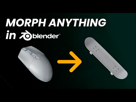 Morph ANYTHING in Blender with ONLY keyframes