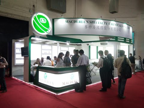 Wooden exhibition stall