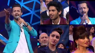 Atif aslam best performance | Gima awards 2015 | tu jaane na | main rang sharbaton ka | Atif Aslam