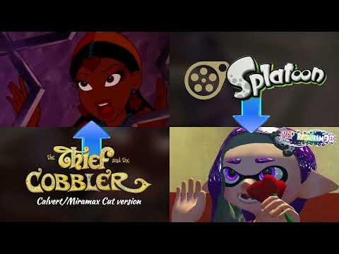 {SFM Splatoon/The Thief and The Cobbler} Am I Feeling Love [Comparison]