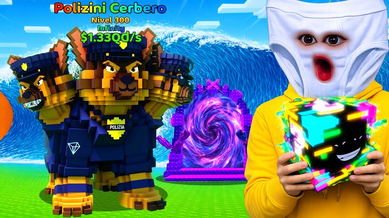 最強インフィニティの「ケルベロス」を狙って日本１位基地を最強にする津波から逃げるブレインロット【ROBLOX】