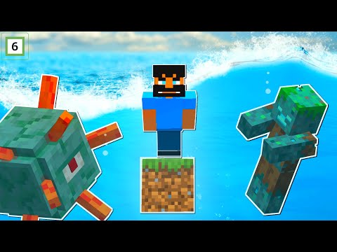 Minecraft One Block men Under Vann?!?!?!