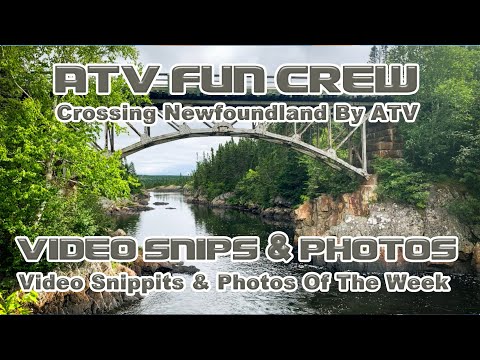 EP 124 Crossing Newfoundland   iPhone Video Snippits and Photos Through The Week