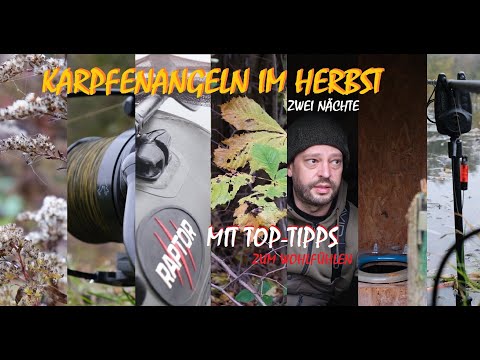 Geniales Herbst-Winter Karpfenangeln, Tipps fürs drumrum, zwei Nächte bei Kälte am neuen Gewässer
