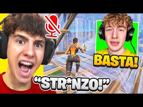 I PRETEND TO MOVE AND INSULT Best on Fortnite!! *Crazy Joke*