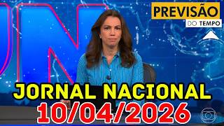 O FRIO CHEGOU: Alerta de geada e frio no Sul e Sudeste | Previsão do Tempo Jornal Nacional 10/04