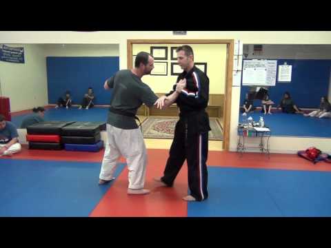 Funakoshi Karate Takedown Tsubamegaeshi / V-turning Swallow - Non-Traditional Self Defense Version