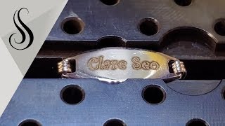 ID Bracelet Engraving with the Best Built Laser Engraving Machine